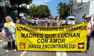 Marchan por los d3sap4rec!dos en Veracruz; ‘cada vez hay más’