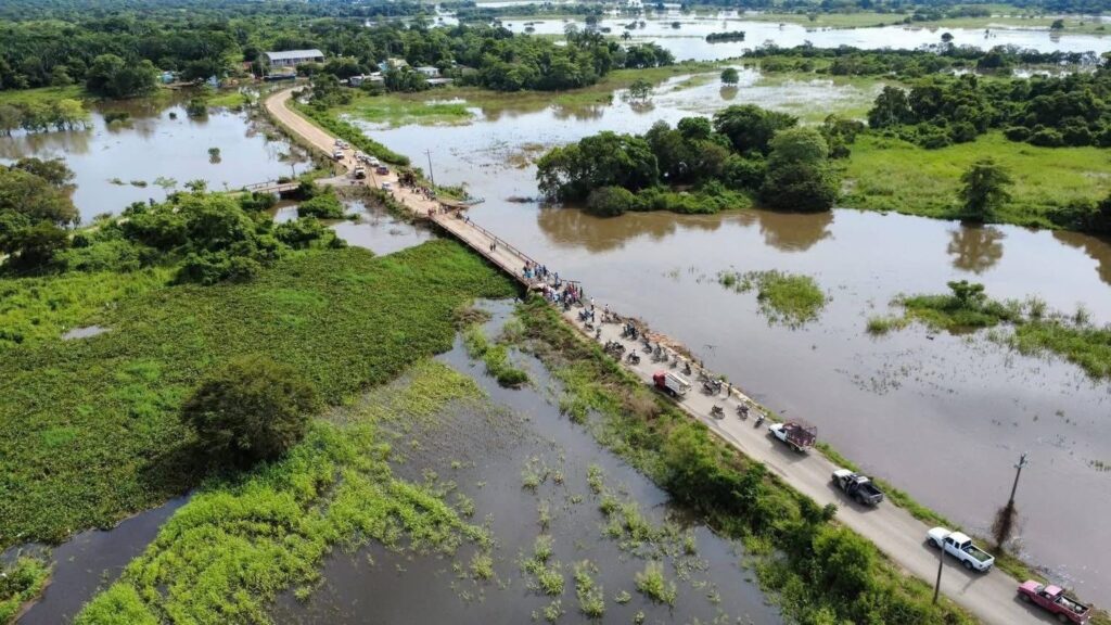 *Onda tropical 20 deja casi 2 mil viviendas afectadas y daños severos en el sur de Veracruz*