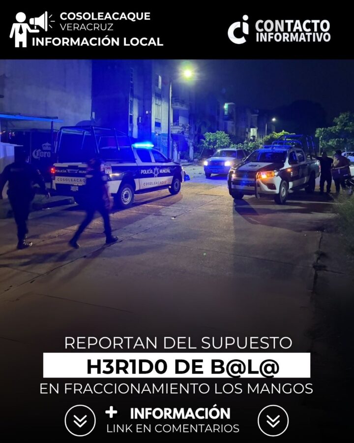 (+VIDEO) Esto es lo que sabemos del supuesto h3rid0 de bala en fraccionamiento Los Mangos