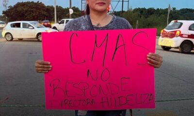 *Bloquean la avenida UV a la altura de Las Gaviotas exigiendo agua para Punta Caracol*