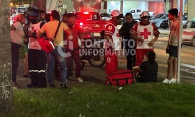 Mujer resulta l3si0n@da tras ser atr0p3ll@da por motociclista en el Bulevar