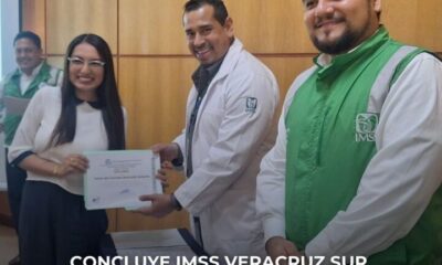 Concluye IMSS Veracruz Sur Diplomado en Salud, Seguridad e Higiene Laboral
