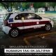 Simularon ser pasajeros y robaron taxi en Jáltipan; chofer fue g0lp3ad0 y ab@nd0nad0