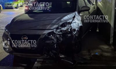 (+VIDEO) CHOQU3 EN LA COLONIA EL PALMAR DEJA D@ÑOS MATERIALES Y ALARMA ENTRE VECINOS