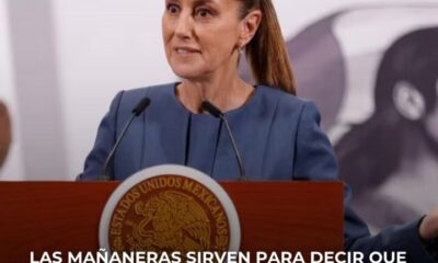 Sheinbaum: Las mañaneras sirven para decir que “hay mala leche”; acusa “andanada” por percance en vía del Tren Maya