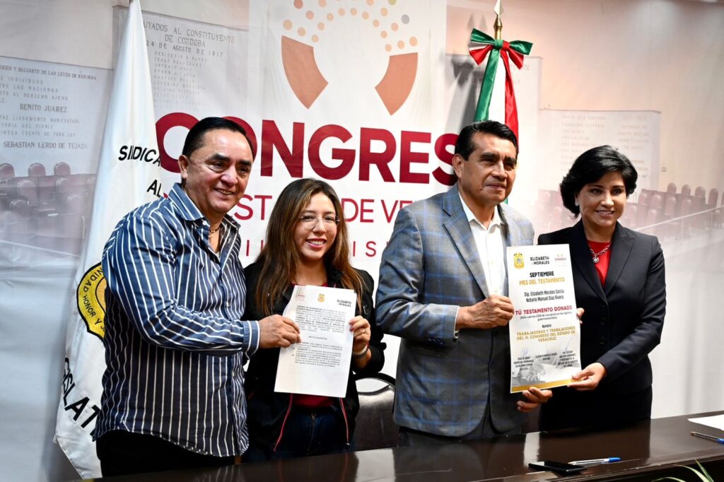 *Tendrán trabajadores del Congreso facilidades para tramitar testamento*