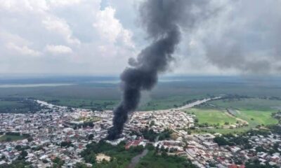 *Infi3rno en Coppel de Las Choapas, se inc3ndío la tienda. Resultaron siete personas l3sion4dos, dos de gravedad*