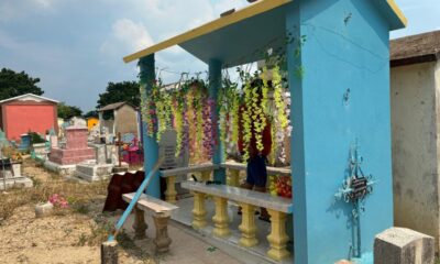 Rob4n materiales de sepulcro en el panteón Hidalgo; denuncian falta de vigilancia