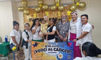 Con apoyo del OncoCREAN en HGZ No. 36 del IMSS Veracruz Sur Alma “N” vence al cáncer