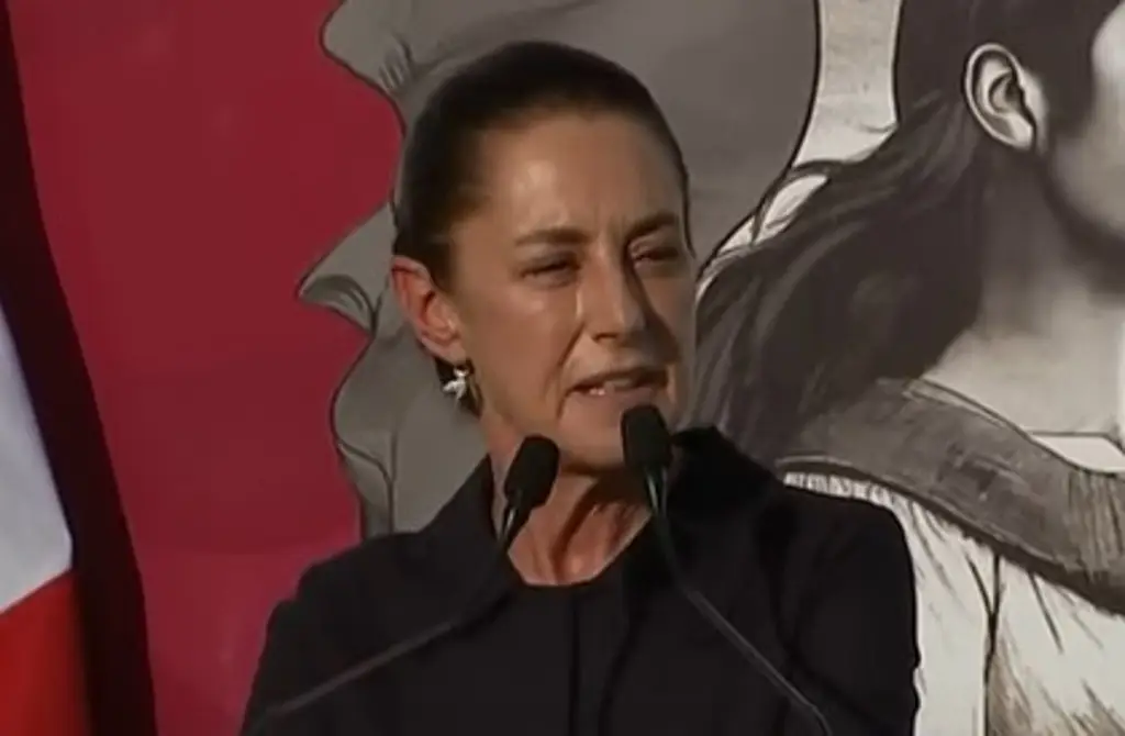 Desde Boca del Río, Sheinbaum afirma que nivel de pobreza es el más bajo de la historia de México