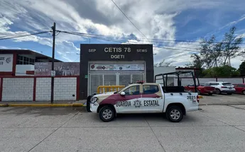 Alumnos protestan en Cetis 78 en Altamira; termina en g0lp3s y actos v4ndálic0s