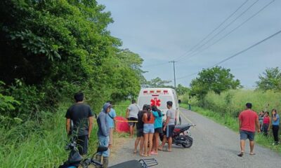 Fallece sexagenario tras accidentarse a bordo de su motocicleta en Santiago Tuxtla