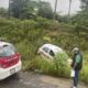 Taxi de Minatitlán sufr3 perc4nce rumbo a Jáltipan