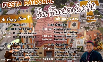 #Jáltipan se prepara para celebrar la Fiesta Patronal de San Francisco de Asís 2025