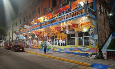 *Plasma nuevo mural en el hotel Cortaza de Coatzacoalcos el artista y pintor Jesús Antonio Pérez Eguan*
