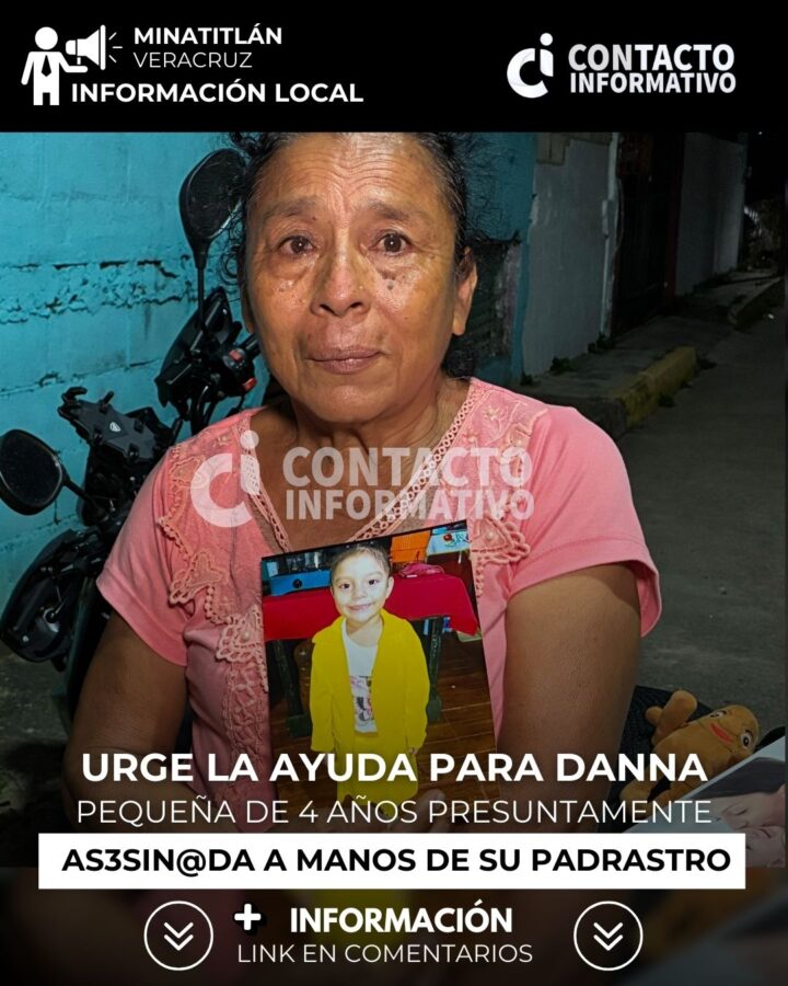 (+VIDEO) Urge la ayuda para Danna, pequeña de 4 años, presuntamente as3sin@da a manos de su padrastro