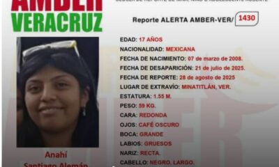 A más de un mes sin rastro de Anahí, familiares mantienen búsqueda de la joven desaparecida en Minatitlán
