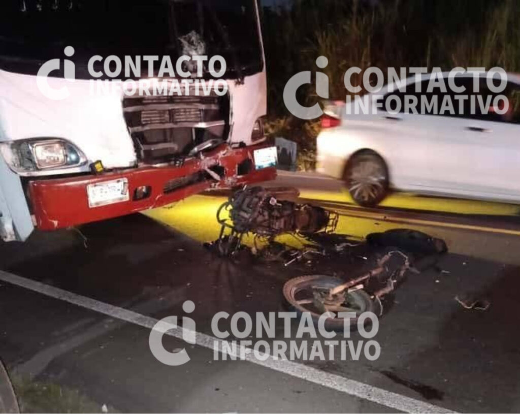 Trágico accidente en moto cobra la vida de un joven en la Transístmica, zona “El Tomito”