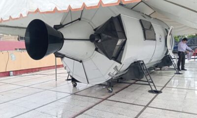 *Aterrizó en Coatzacoalcos el primer prototipo mexicano de nave tripulada al planeta Marte*