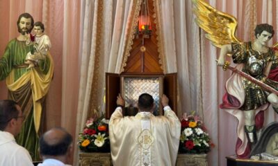 Reciben con júbilo al nuevo párroco de San Francisco de Asís en Jáltipan