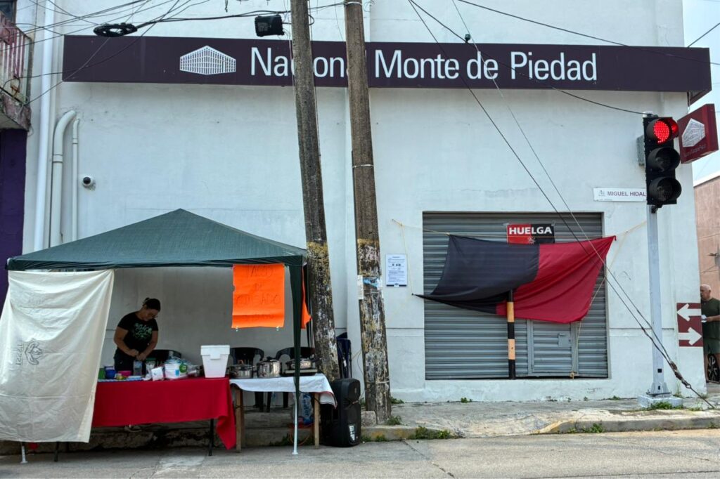(+VÍDEO) 📹 Personal del Nacional Monte de Piedad busca acuerdos laborales; operaciones suspendidas temporalmente en Minatitlán y todo el país