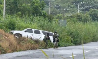 *Enfrentamiento en la Sayula–Acayucan deja tres heridos y una Suburban asegurada*