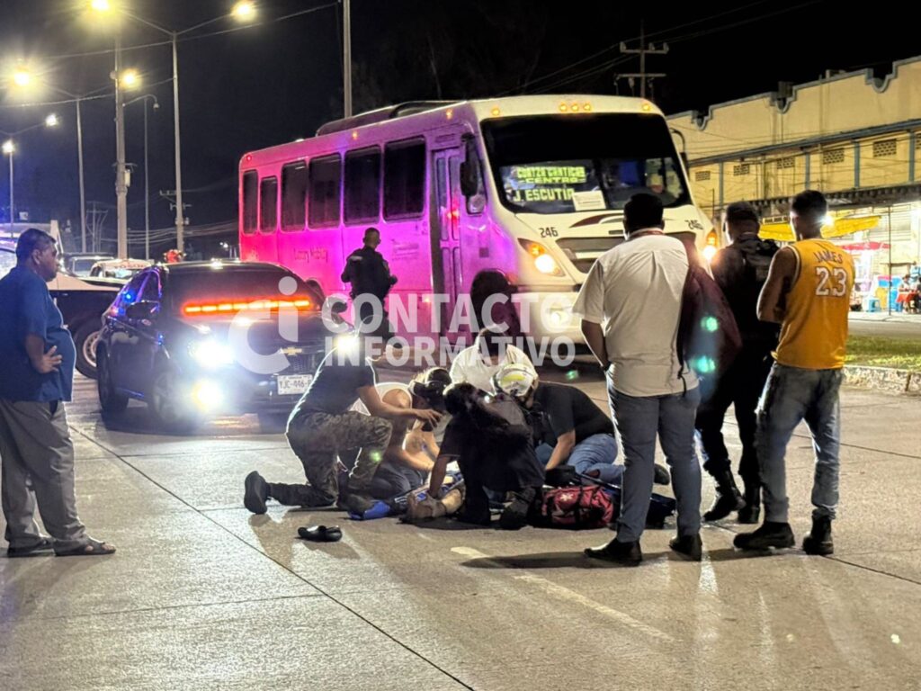 Adulto mayor resulta h3rido tras ser atr0pell@do en Minatitlán