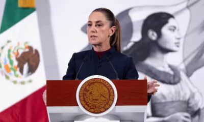 «No está bien eso», dice Sheinbaum sobre supuestas despensas de cárteles para damnificados; no hay certeza de videos, dice