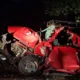 Padre e hijo mueren en fatal accidente en carretera al puerto de Veracruz