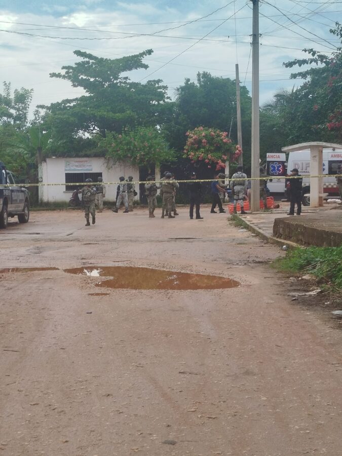 Hombre de 62 años herido de bala en Acayucan.