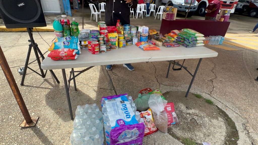 *Se instalan varios centros de acopio en Coatzacoalcos a favor de afectados por lluvias en el norte de Veracruz*