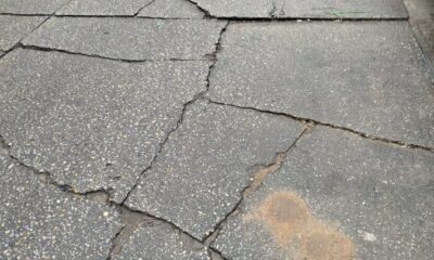 Se hunden calles aledañas al mercado 5 de febrero