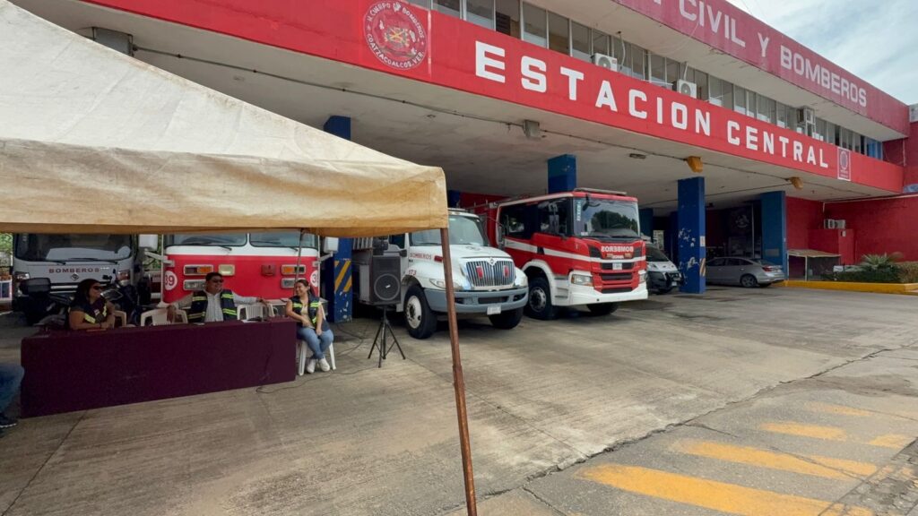 *Instalan centro de copio en Coatzacoalcos para damnificados del norte de Veracruz*