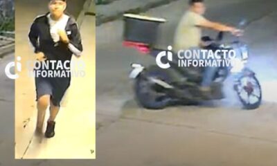 (+VIDEO) Simulan ser repartidores y asaltan a mujer en la colonia 20 de Noviembre, en Minatitlán, Ver.