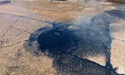 ¡Alerta sanitaria! desagüe colapsado en el Centro de Minatitlán afecta a comerciantes y clientes