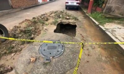 🚧 Urgencia vecinal en Minatitlán: Abren calle y queda obra inconclusa por meses