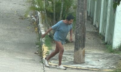 Preocupación vecinal por persona en situación vulnerable que recorre calles del Centro