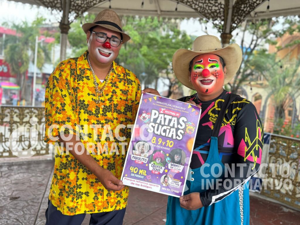 (+VIDEO) Minatitlán será sede del segundo encuentro nacional de payasos; artistas de todo el país llegarán del 8 al 10 de diciembre a la ciudad.