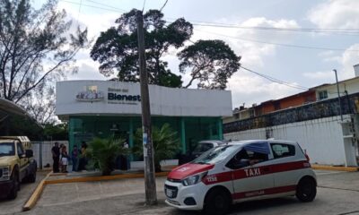 Tormenta deja fuera de servicio cajero del Banco del Bienestar en Minatitlán