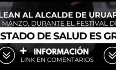 Balean al alcalde de Uruapan, Carlos Manzo, en Festival de Velas; lo reportan grave