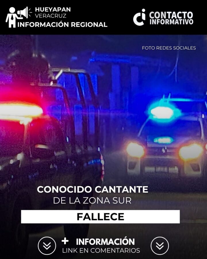 Fallece conocido cantante de la zona sur