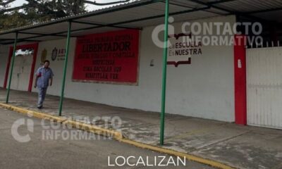 Localizan mensaje de advertencia en primaria de la colonia Nueva Mina en Minatitlán; autoridades intervienen