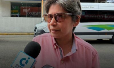 (+VIDEO) Dama con discapacidad visual denuncia presunta discriminación en sucursal de BBVA Minatitlán