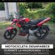 Motocicleta desaparece durante la madrugada en el fraccionamiento Los Prados