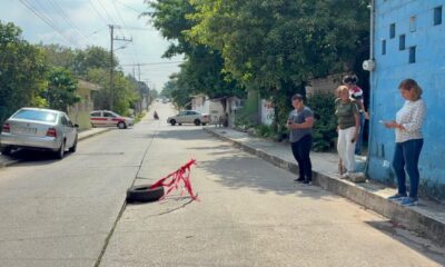 (+VIDEO) Otro socavón en la Buena Vista Sur; una vez más, vecinos hacen el llamado