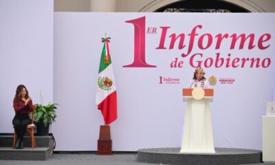 *Congreso de Veracruz, presente en el Primer Informe de la gobernadora Rocío Nahle*