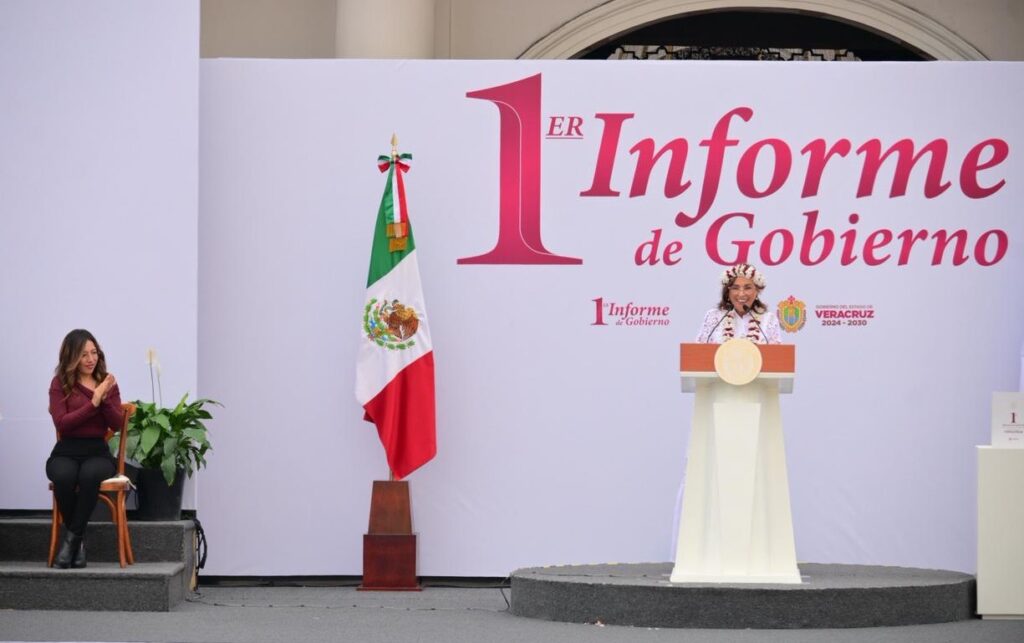 *Congreso de Veracruz, presente en el Primer Informe de la gobernadora Rocío Nahle*