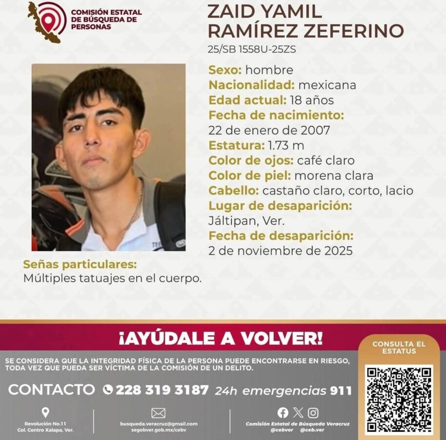 Devuelven a joven desaparecido en Jáltipan, Ver.
