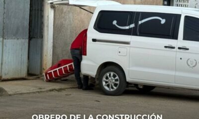 Obrero de la construcción Coppel Acayucan, fallece por presunta caída en una cuarteria.