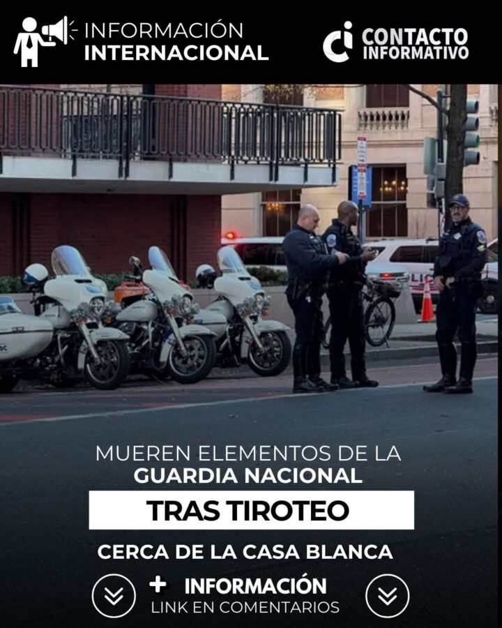 Mueren elementos de Guardia Nacional tras tiroteo cerca de la Casa Blanca